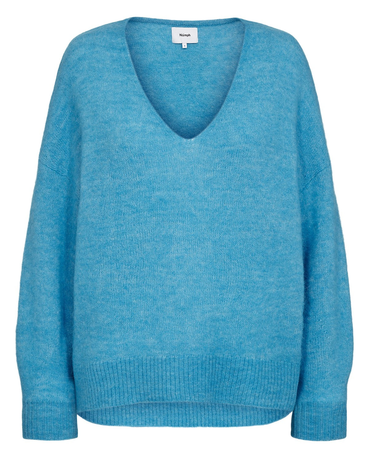 NURIETTE V-NECK PULLOVER  - Aquarius
