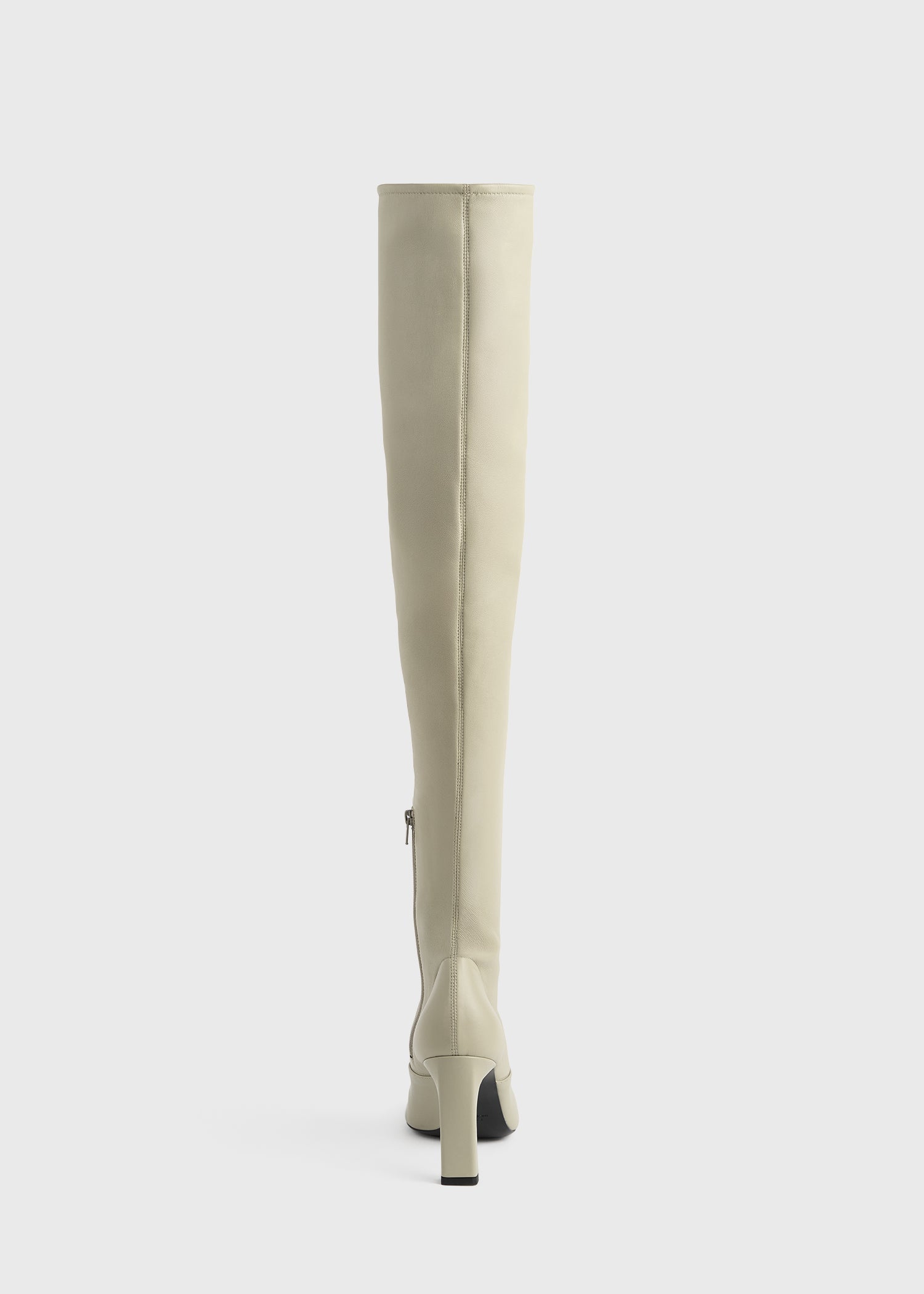 Nappa over-the-knee boots rye