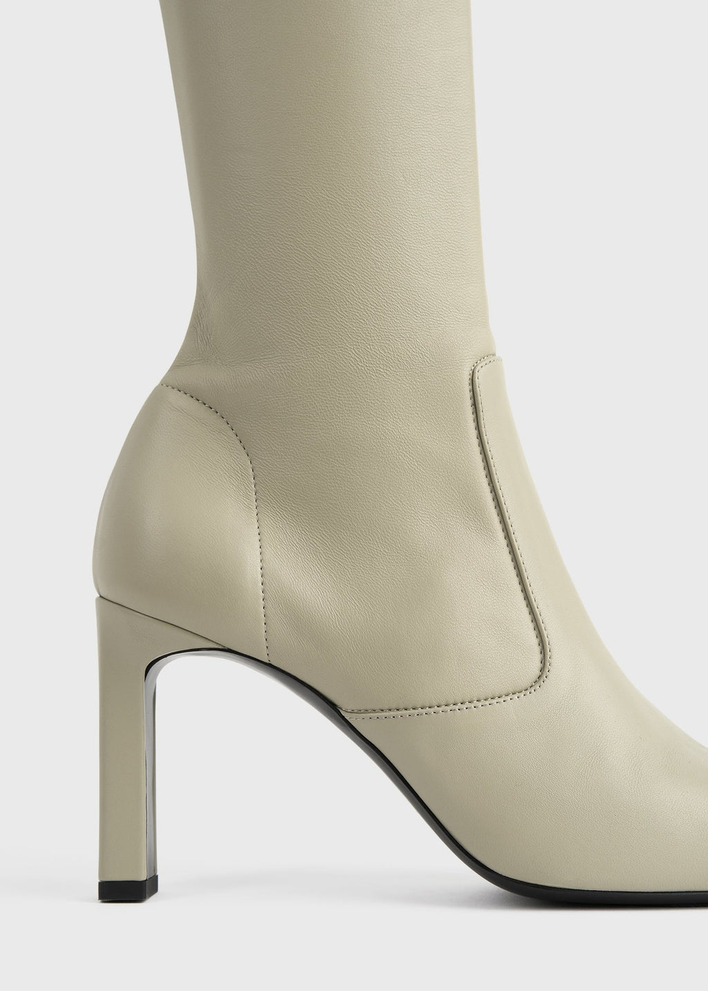 Nappa over-the-knee boots rye