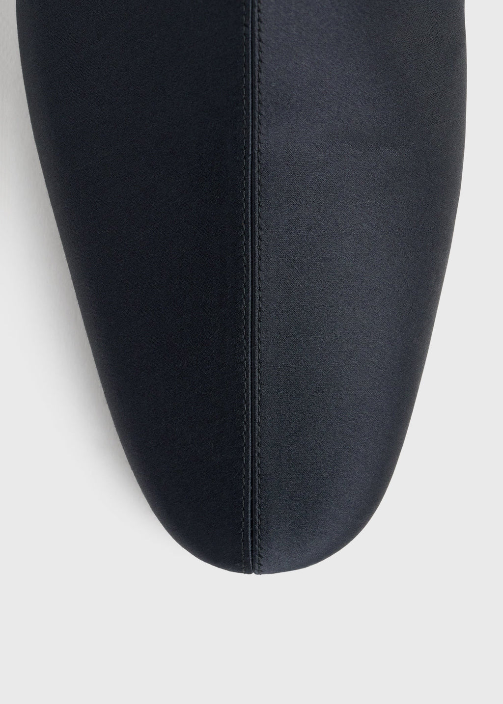 Satin ankle boots navy